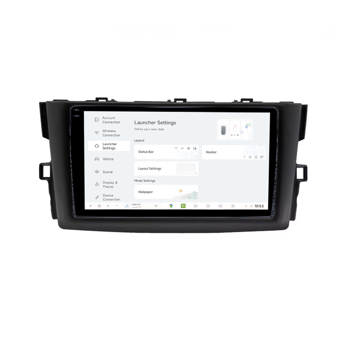 Navigatie dedicata Toyota Mark 2009-2013, DUDU3, 4GB RAM 64GB ROM, Octacore, Platforma 8581, Android, Display QLED 9", DSP, Carplay&AndroidAuto [5]