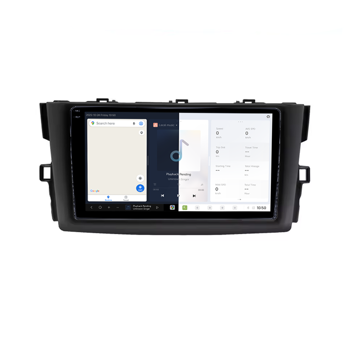 Navigatie dedicata Toyota Mark 2009-2013, DUDU3, 4GB RAM 64GB ROM, Octacore, Platforma 8581, Android, Display QLED 9", DSP, Carplay&AndroidAuto [2]