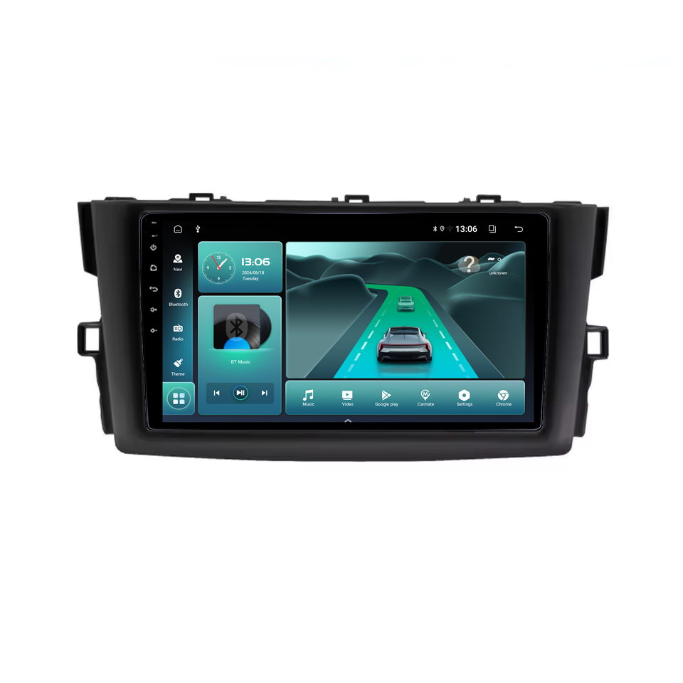 Navigatie dedicata Toyota Mark X 2009-2013, Octacore, Platforma TS18, Android 14, Display QLED 9", Suporta camera 360", DSP, Carplay&Android [4]