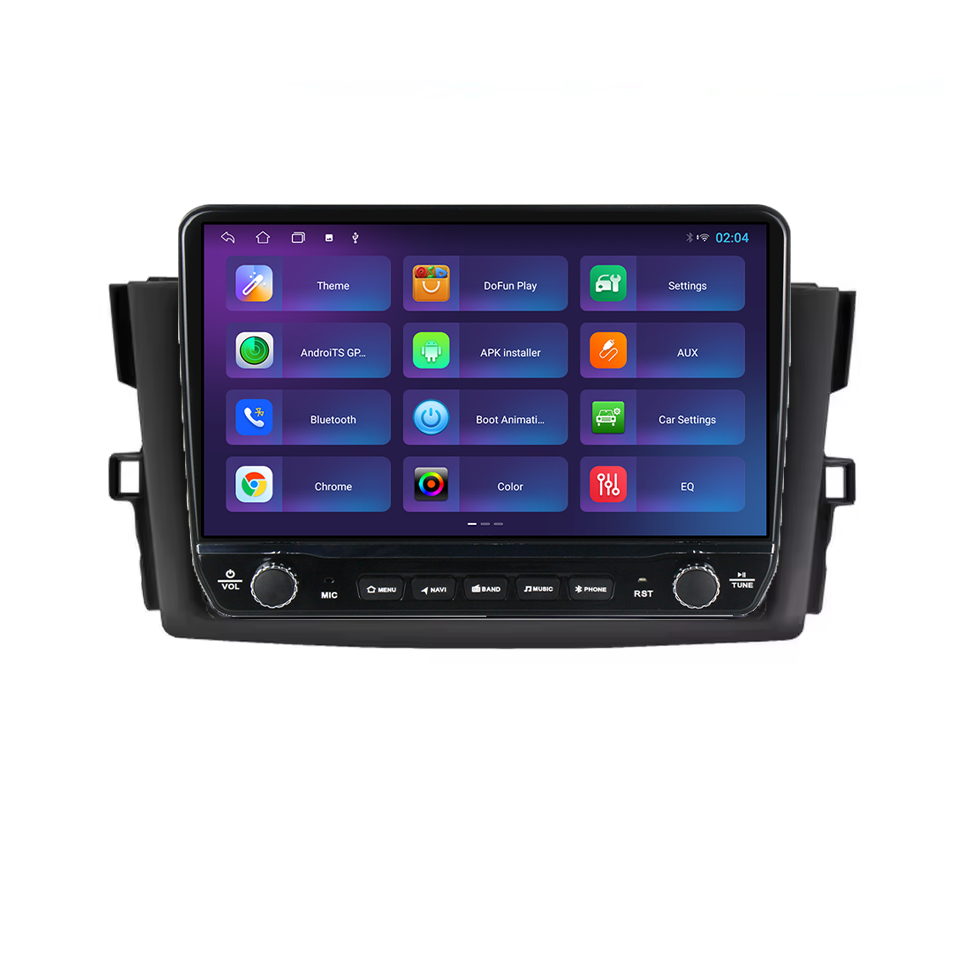 Navigatie dedicata Toyota Mark X 2009-2013 Tesla Cu Butoane Rotative Model 2024, 4GB RAM 64GB ROM, Procesor Quadcore, Android 14, Display QLED 10", DSP, Carplay&Android [3]