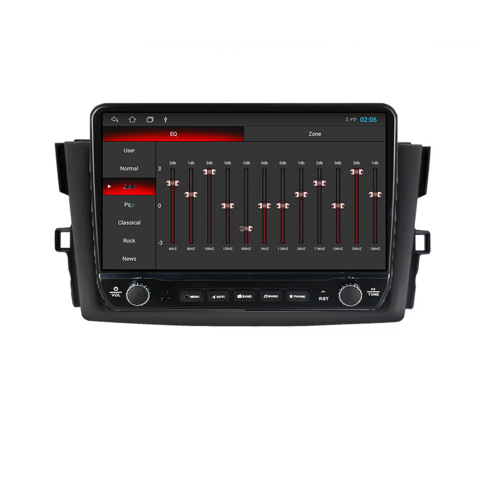 Navigatie dedicata Toyota Mark X 2009-2013 Tesla Cu Butoane Rotative Model 2024, ANDROID 13, 10 inch , 8+128GB, Internet, Aplicatii, Waze, GPS [5]