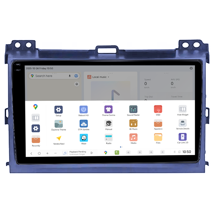Navigatie dedicata Toyota Land Cruiser J120 Prado 2003-2009, DUDU3, 4GB RAM 64GB ROM, Octacore, Platforma 8581, Android, Display QLED 9", DSP, Carplay&AndroidAuto [3]