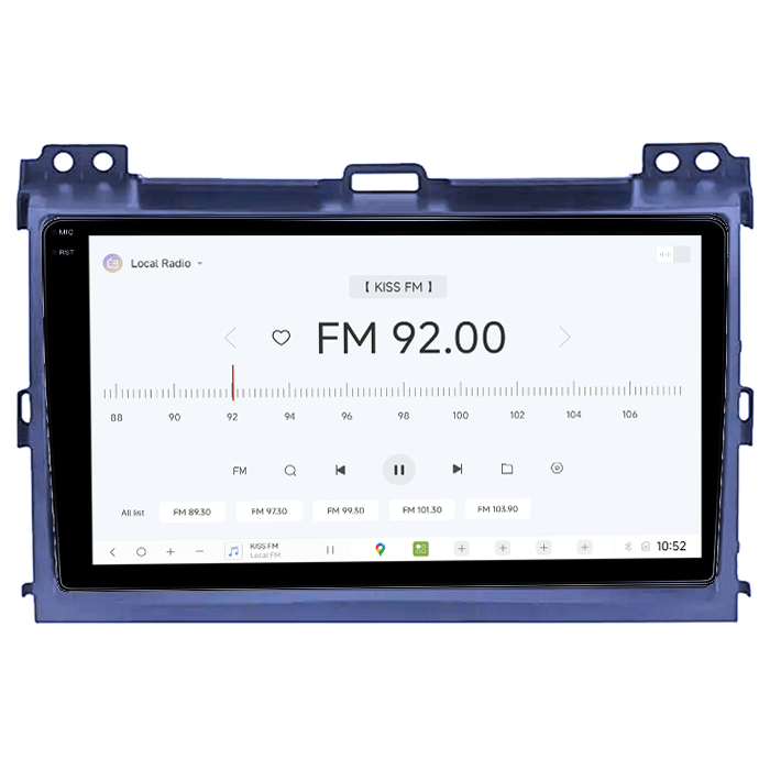 Navigatie dedicata Toyota Land Cruiser J120 Prado 2003-2009, DUDU3, 4GB RAM 64GB ROM, Octacore, Platforma 8581, Android, Display QLED 9", DSP, Carplay&AndroidAuto [4]