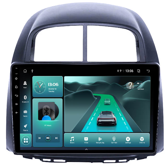 Navigatie dedicata Toyota Passo Daihatsu Boon Sirion Subaru Justy Perodua Myvi, 12GB RAM 256GB ROM, Android 13, Rezolutie 2K, Display QLED, 9", DSP, Carplay, [3]