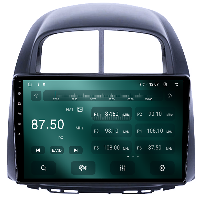 Navigatie dedicata Toyota Passo Daihatsu Boon Sirion Subaru Justy Perodua Myvi, 4GB RAM 64GB ROM, Quad Core, Display 9" QLED  Carplay, Android 14, Bluetooth, Magazi [2]