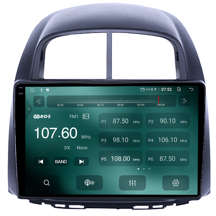 Navigatie dedicata Toyota Passo Daihatsu Boon Sirion Subaru Justy Perodua Myvi, 4GB RAM 64GB ROM, Quad Core, Display 9" QLED 1K, Carplay, Android 14, Bluetooth, Magazin Play, Supo [2]