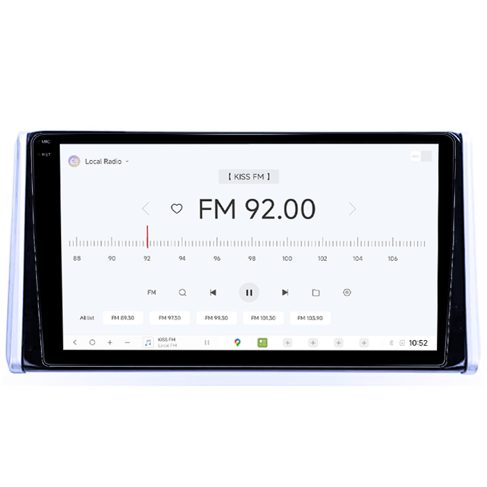 Navigatie dedicata Toyota RAV4 2019, DUDU3, 4GB RAM 64GB ROM, Octacore, Platforma 8581, Android, Display QLED 9", DSP, Carplay&AndroidAuto [4]