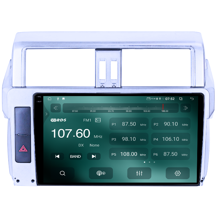 Navigatie dedicata Toyota Prado 150 2009-2013, 4GB RAM 64GB ROM, Quad Core, Display 9" QLED  Carplay, Android 14, Bluetooth, Magazin Play, Suport Camere AHD [3]