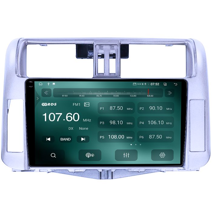 Navigatie dedicata Toyota Prado 150 2009-2013, 8GB RAM 128GB ROM, Octacore, Platforma TS18, Android 14, Display QLED 9", Suporta camera 360", DSP, Carplay&Android Auto, SIM 4G, Ventilator Activ [6]