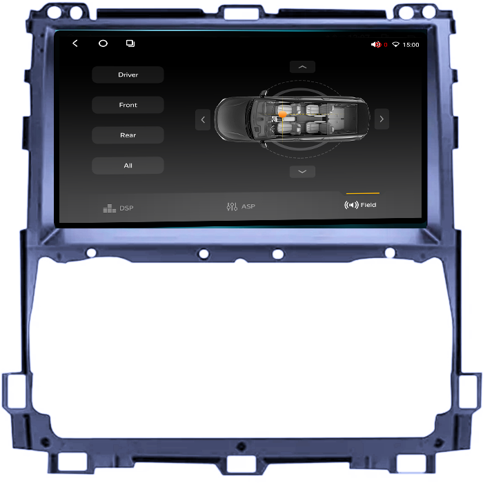 Navigatie dedicata Toyota Prado 2002-2009, 4GB RAM 32GB ROM, Octacore, Android 14, Display QLED 1K 9", DSP, Carplay&Android Auto, SIM 4G, Bluetooth, Ventilator Activ [3]