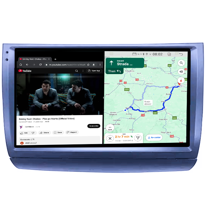 Navigatie dedicata Toyota Prius 20 2003-2009, 4GB RAM 64GB ROM, Quad Core, Display 9" QLED 1K, Carplay, Android 14, Bluetooth, Magazin Play, Suport Camere AHD [6]