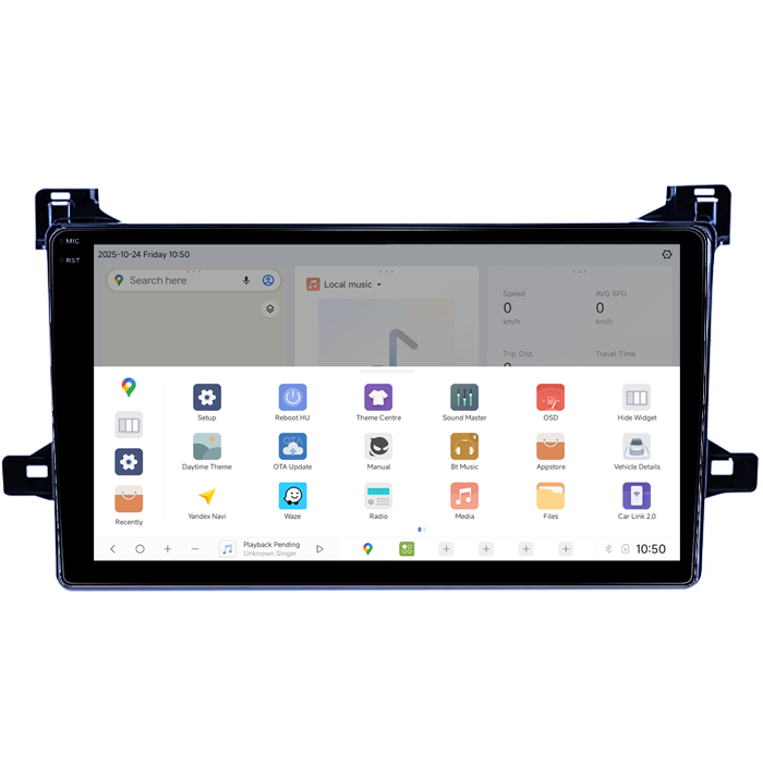 Navigatie dedicata Toyota Prius XW50 2015-2020, DUDU3, 4GB RAM 64GB ROM, Octacore, Platforma 8581, Android, Display QLED 9", DSP, Carplay&AndroidAuto [3]