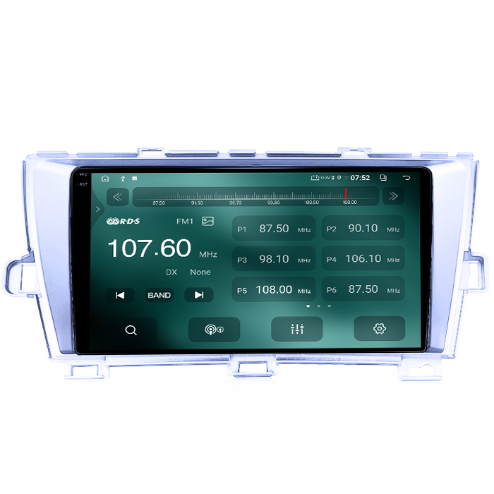Navigatie dedicata Toyota Prius 2009-2015 (Silver), 4GB RAM 64GB ROM, Quad Core, Display 9" QLED 1K, Carplay, Android 14, Bluetooth, Magazin Play, Suport Camere AHD [5]