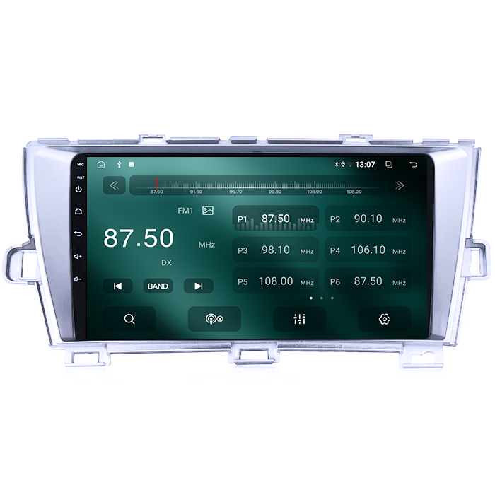 Navigatie dedicata Toyota Prius 2009-2015 (Silver), 8GB RAM 128GB ROM, Octacore, Platforma 7862,Android 13, Display QLED 9”, Suporta camera 360º, DSP, Carplay&Android Auto, SIM 4G, Ventilator Activ [2]