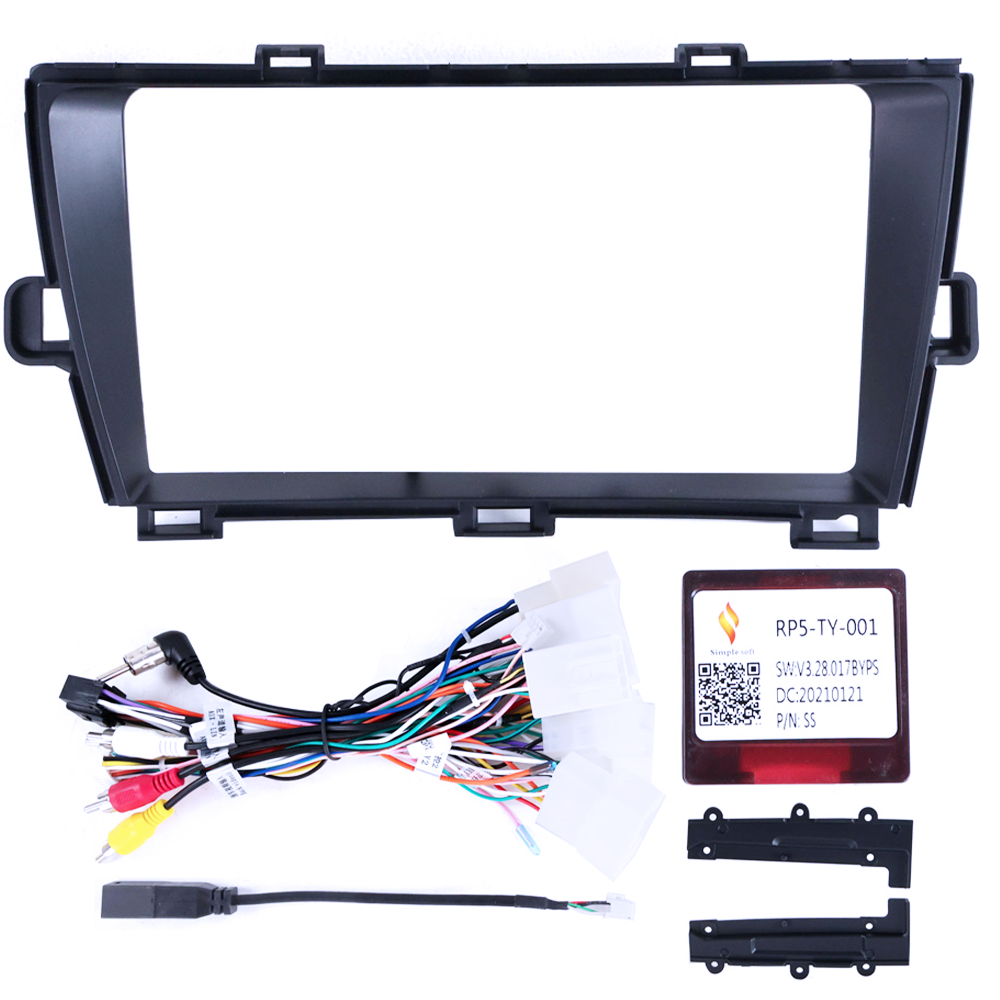 Navigatie dedicata Toyota Prius 2009-2015 Silver,Tesla Style, ANDROID 13,Carplay&Android Auto, 10 inch , 8+128GB, Internet, Aplicatii, Waze, GPS [5]