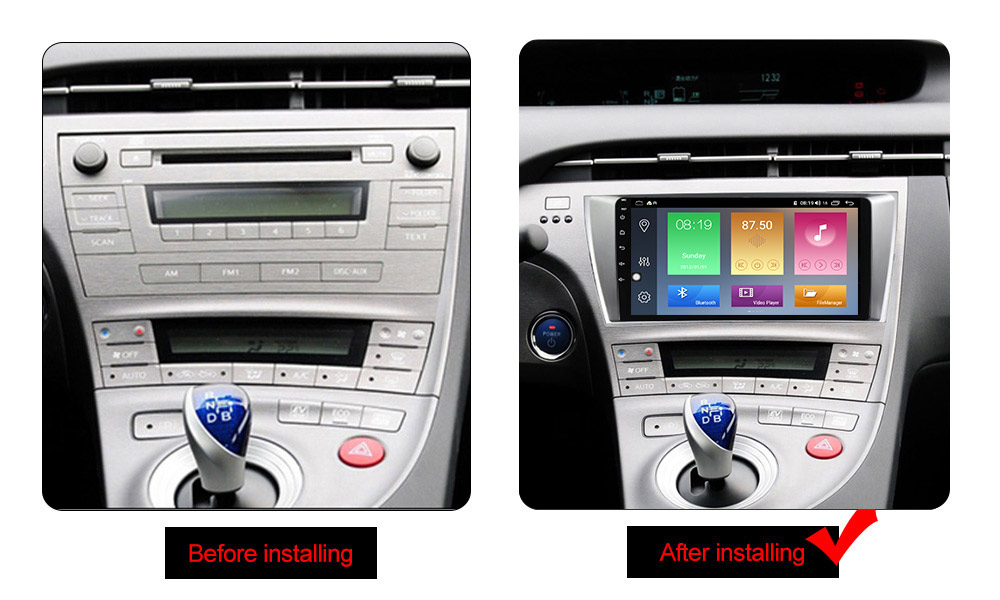 Navigatie dedicata Toyota Prius, 8GB RAM 128GB ROM, Octacore, Platforma 7862,Android 13, Display QLED 9”, Suporta camera 360º, DSP, Carplay&Android Auto, SIM 4G, Ventilator Activ [2]
