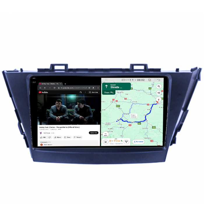 Navigatie dedicata Toyota Prius Plus V Alpha 2012-2017, 8GB RAM 128GB ROM, Octacore, Platforma TS18, Android 14, Display QLED 9", Suporta camera 360", DSP, Carplay&Android Auto, SIM 4G, Ventilator [7]