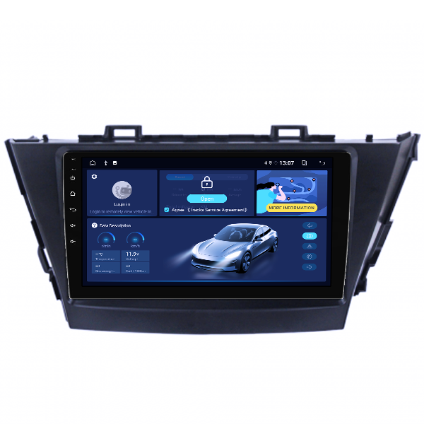 Navigatie dedicata Toyota Prius Plus V Alpha 2012-2017, 8GB RAM 128GB ROM, Octacore, Platforma TS18, Android 13, Display QLED 9”, Suporta camera 360º, DSP, Carplay&Android Auto, SIM 4G, Ventilator Act [1]