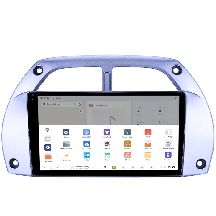 Navigatie dedicata Toyota RAV4 2001-2006, DUDU3, 4GB RAM 64GB ROM, Octacore, Platforma 8581, Android, Display QLED 9", DSP, Carplay&AndroidAuto [3]