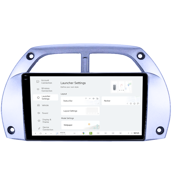 Navigatie dedicata Toyota RAV4 2001-2006, DUDU3, 4GB RAM 64GB ROM, Octacore, Platforma 8581, Android, Display QLED 9", DSP, Carplay&AndroidAuto [5]