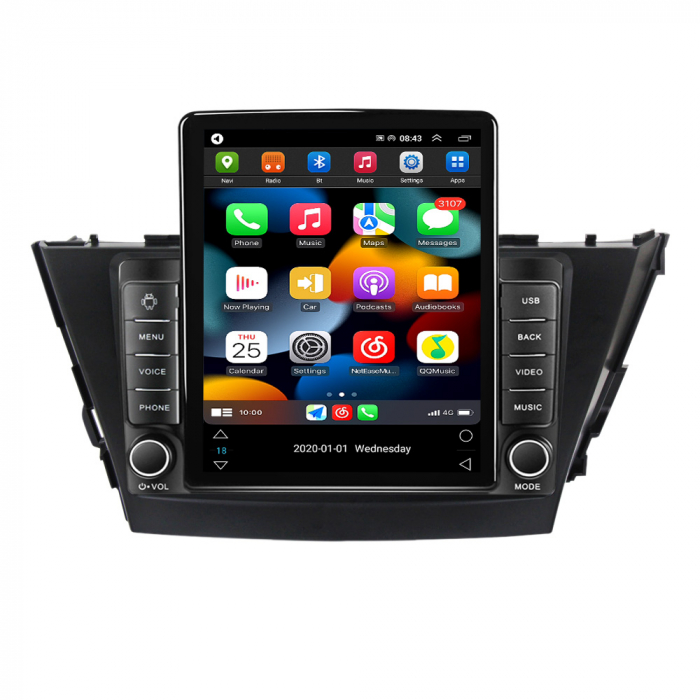 Navigatie dedicata Toyota Prius Plus V Alpha 2012-2017,Tesla Style, ANDROID 13,Carplay&Android Auto, 10 inch , 8+128GB, Internet, Aplicatii, Waze, GPS [2]