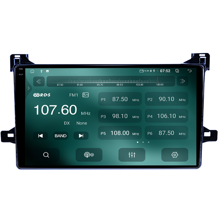 Navigatie dedicata Toyota Prius XW50 2015-2020, 4GB RAM 32GB ROM, Octacore, Android 14, Display QLED  9", DSP, Carplay&Android Auto, SIM 4G, Bluetooth, Ventilator Activ [3]
