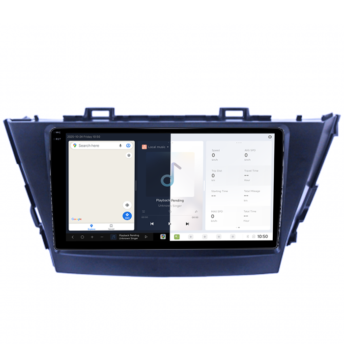 Navigatie dedicata Toyota Prius Plus V Alpha 2012-2017, DUDU3, 4GB RAM 64GB ROM, Octacore, Platforma 8581, Android, Display QLED 9", DSP, Carplay&AndroidAuto [2]