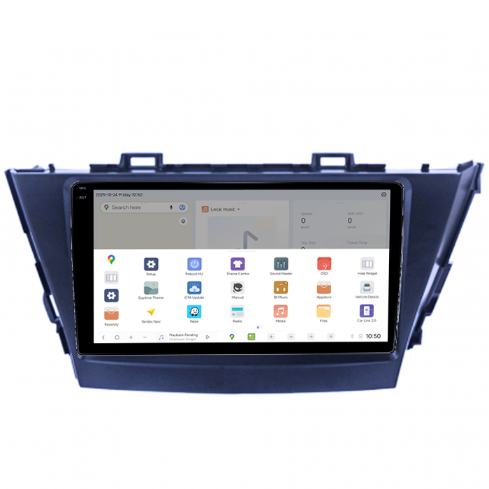 Navigatie dedicata Toyota Prius Plus V Alpha 2012-2017, DUDU3, 4GB RAM 64GB ROM, Octacore, Platforma 8581, Android, Display QLED 9", DSP, Carplay&AndroidAuto [3]