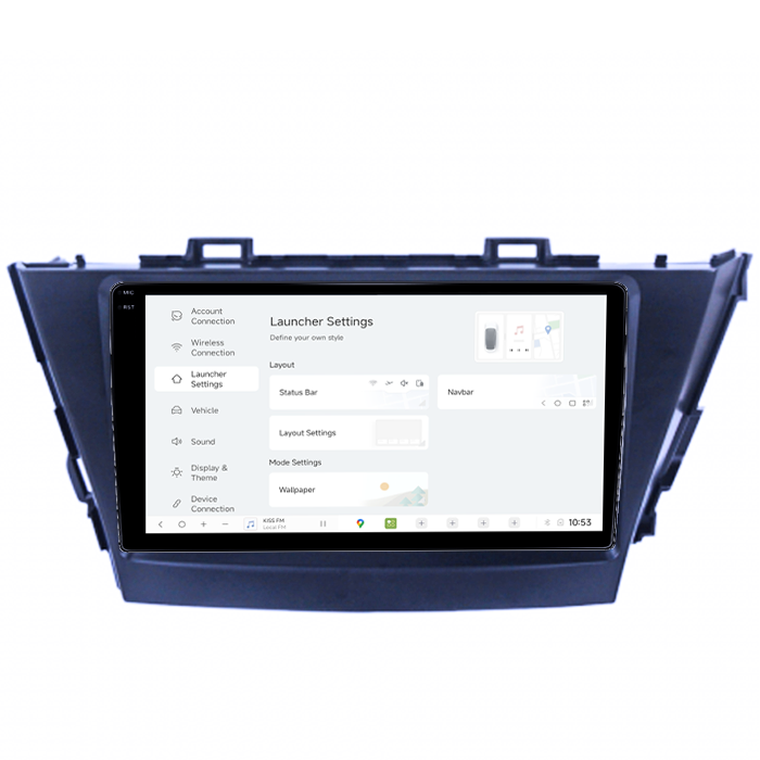Navigatie dedicata Toyota Prius Plus V Alpha 2012-2017, DUDU3, 4GB RAM 64GB ROM, Octacore, Platforma 8581, Android, Display QLED 9", DSP, Carplay&AndroidAuto [5]