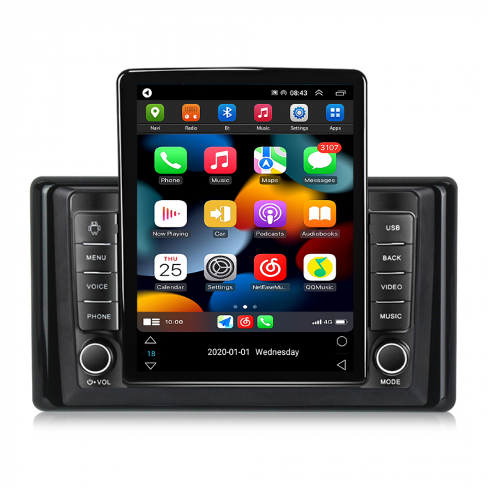 Navigatie dedicata Toyota RAIZE 2020,Tesla Style, ANDROID 13,Carplay&Android Auto, 10 inch , 8+128GB, Internet, Aplicatii, Waze, GPS [2]