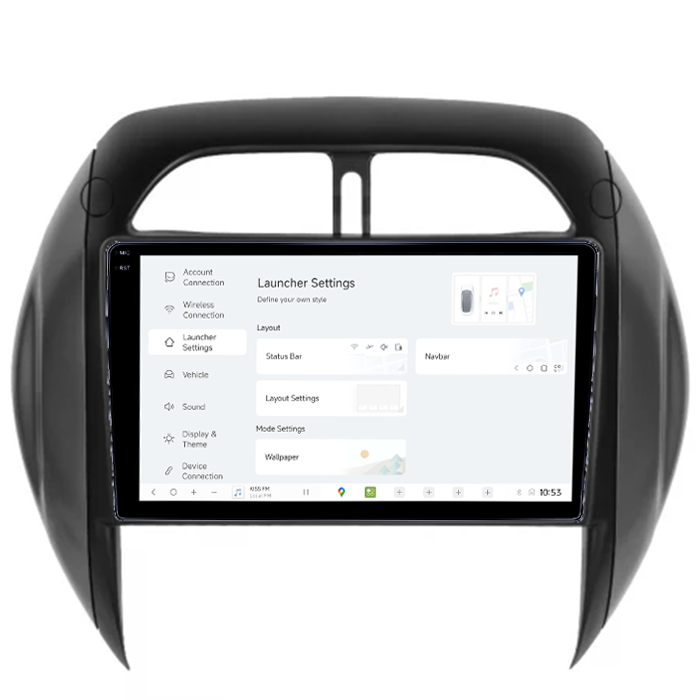 Navigatie dedicata Toyota RAV4 2001-2005, DUDU3, 4GB RAM 64GB ROM, Octacore, Platforma 8581, Android, Display QLED 9", DSP, Carplay&AndroidAuto [5]