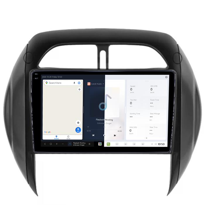 Navigatie dedicata Toyota RAV4 2001-2005, DUDU3, 4GB RAM 64GB ROM, Octacore, Platforma 8581, Android, Display QLED 9", DSP, Carplay&AndroidAuto [2]