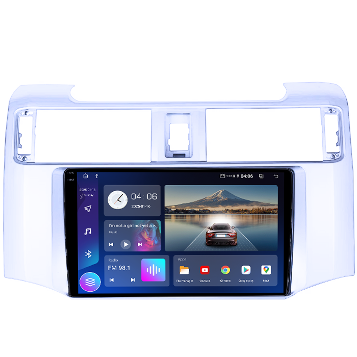 Navigatie dedicata Toyota 4Runner 2009-2017, 12GB RAM 256GB ROM, Android 13, Rezolutie 2K, Display QLED, 9", DSP, Carplay, Android Auto, Internet, Youtube, Waze [2]