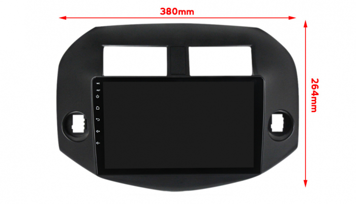 Navigatie dedicata Toyota RAV4 2005-2013, 4GB RAM 64GB ROM, Octacore, Android 13, Display QLED 10", DSP, Carplay, Android Auto, Internet, Youtube, Waze, WIFI, Bluetooth [5]
