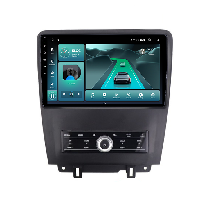 Navigatie dedicata Ford Mustang 2009-2014, 4GB RAM 64GB ROM, Procesor Qualcomm Octacore, Android 14, Rezolutie 2K, Display QLED 10", DSP, Carplay&Android Auto, SIM 4G [4]