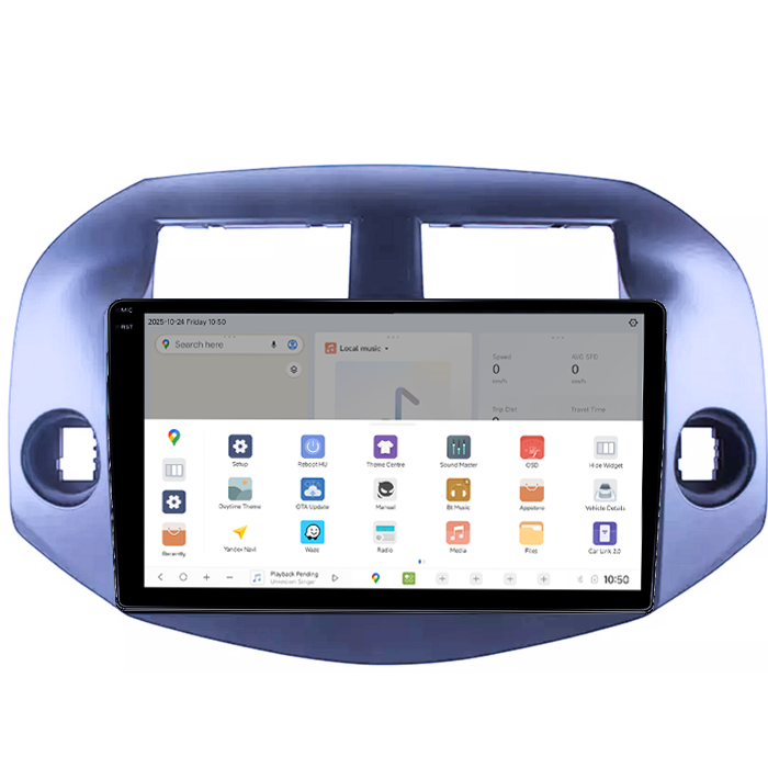 Navigatie dedicata Toyota RAV4 2005-2013, DUDU3, 4GB RAM 64GB ROM, Octacore, Platforma 8581, Android, Display QLED 9", DSP, Carplay&AndroidAuto [3]