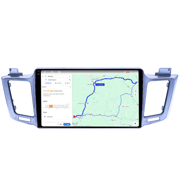 Navigatie dedicata Toyota RAV4 2012-2018, 4GB RAM 32GB ROM, Octacore, Android 14, Display QLED 1K 10", DSP, Carplay&Android Auto, SIM 4G, Bluetooth, Ventilator Activ [5]