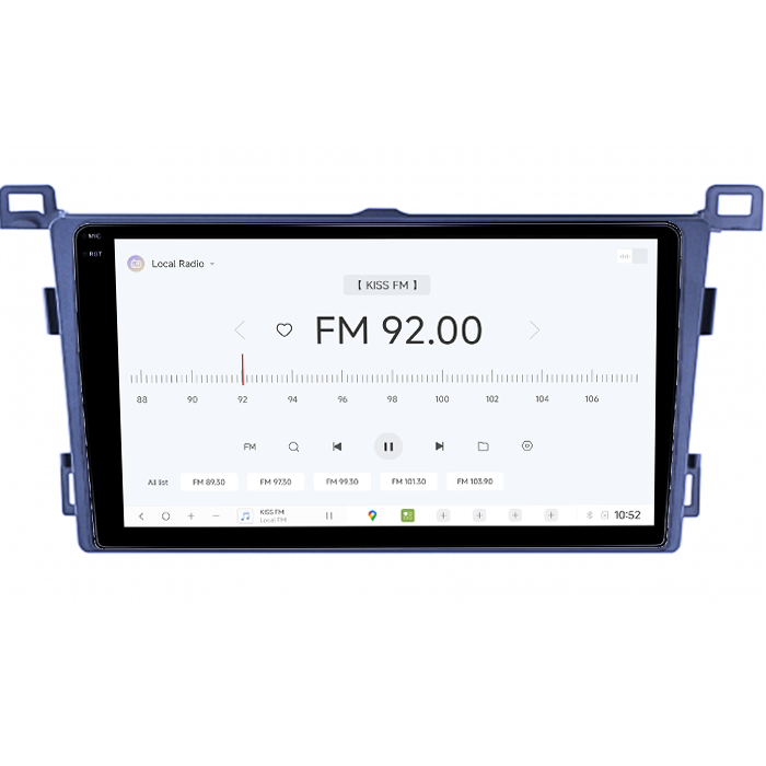 Navigatie dedicata Toyota RAV4 2013-2018, DUDU3, 4GB RAM 64GB ROM, Octacore, Platforma 8581, Android, Display QLED 9", DSP, Carplay&AndroidAuto [4]