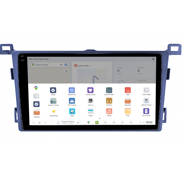 Navigatie dedicata Toyota RAV4 2013-2018, DUDU3, 4GB RAM 64GB ROM, Octacore, Platforma 8581, Android, Display QLED 9", DSP, Carplay&AndroidAuto [3]