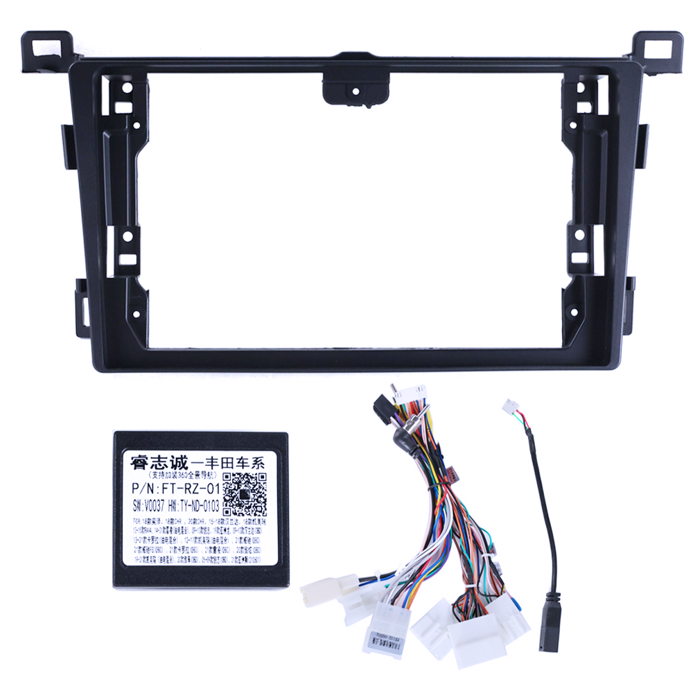 Navigatie dedicata Toyota RAV4 2013-2018, USB&Butoane fizice frontale, Android 13, Wireless Carplay si Android auto 2 GB RAM 32 ROM, Display IPS, 9 inch, Microfon Extern [7]