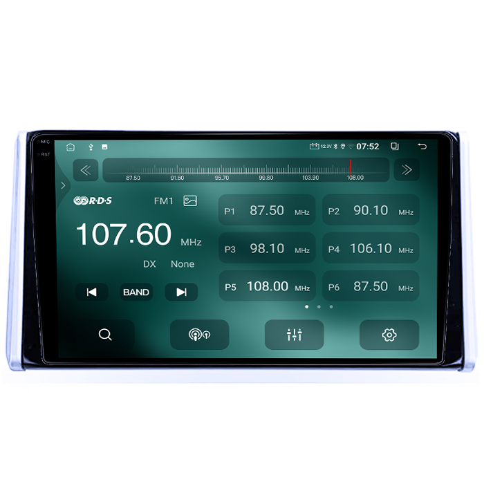 Navigatie dedicata Toyota RAV4 2019, 8GB RAM 128GB ROM, Octacore, Platforma TS18, Android 14, Display QLED 10", Suporta camera 360", DSP, Carplay&Android Auto, SIM 4G, Ventilator Activ [5]