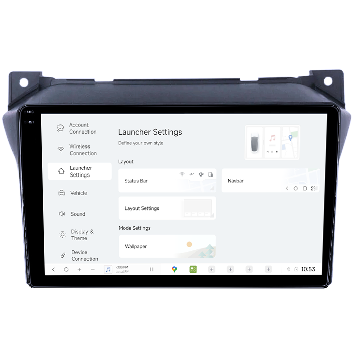 Navigatie dedicata Suzuki Alto 2009-2016, DUDU3, 4GB RAM 64GB ROM, Octacore, Platforma 8581, Android, Display QLED 9", DSP, Carplay&AndroidAuto [5]