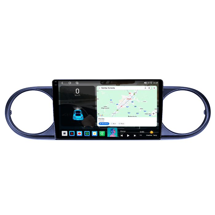 Navigatie dedicata Toyota Rumion Avalon 2007-2019, 4GB RAM 64GB ROM, Octacore, Android 14, Display QLED 1K 9", Carplay&Android Auto, SIM 4G, Ventilator Activ [2]