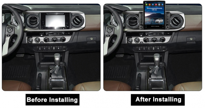 Navigatie dedicata Toyota Rumion Avalon 2007-2019,Tesla Style, ANDROID 13,Carplay&Android Auto, 10 inch , 8+128GB, Internet, Aplicatii, Waze, GPS [3]