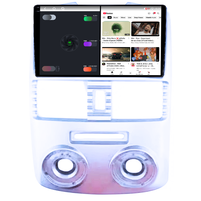 Navigatie dedicata Toyota Rush 2006-2016, 8GB RAM 128GB ROM, Octacore, Platforma TS18, Android 14, Display QLED 9", Suporta camera 360", DSP, Carplay&Android Auto, SIM 4G, Ventilator Activ [3]