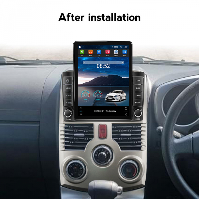 Navigatie dedicata Toyota Rush 2006-2016,Tesla Style, ANDROID 13,Carplay&Android Auto, 10 inch , 8+128GB, Internet, Aplicatii, Waze, GPS [4]
