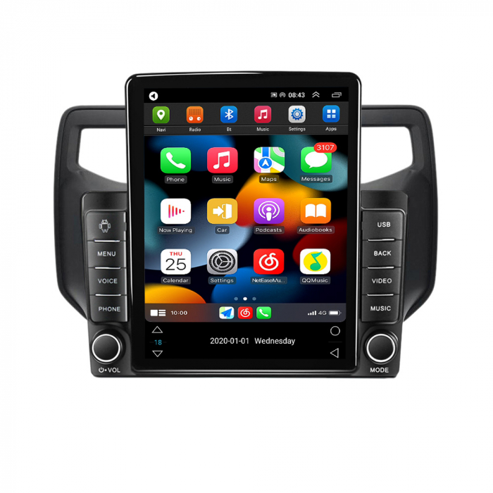 Navigatie dedicata Toyota Rush 2018-2019,Tesla Style, ANDROID 13,Carplay&Android Auto, 10 inch , 8+128GB, Internet, Aplicatii, Waze, GPS [2]