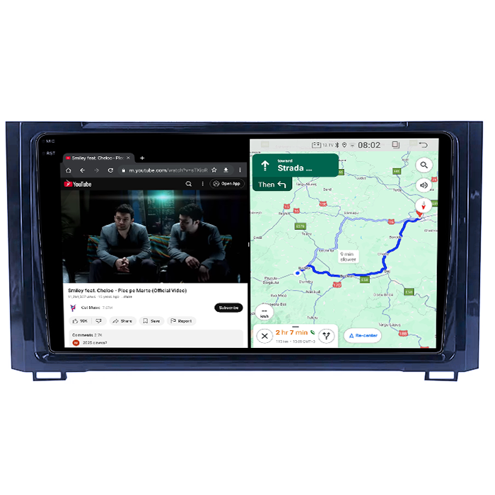 Navigatie dedicata Toyota Sequoia 2014-2018, 4GB RAM 64GB ROM, Quad Core, Display 9" QLED 1K, Carplay, Android 14, Bluetooth, Magazin Play, Suport Camere AHD [4]