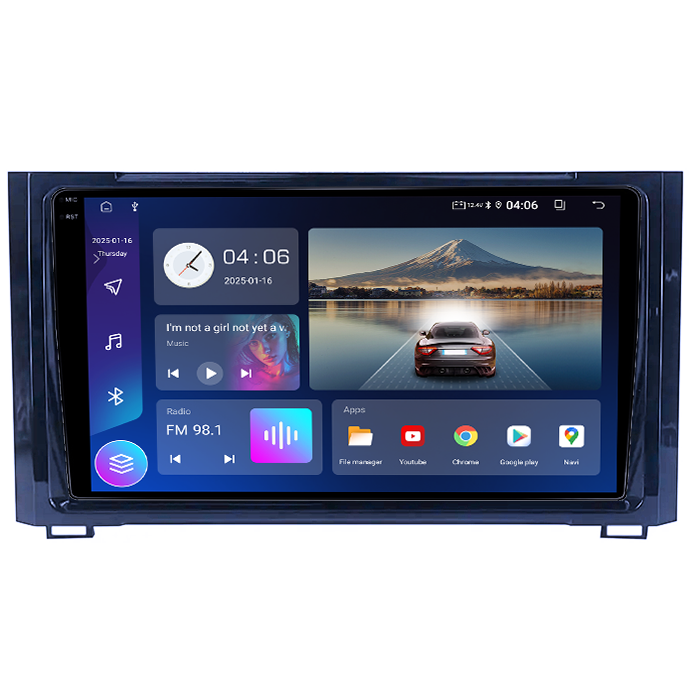 Navigatie dedicata Toyota Sequoia 2014-2018, 4GB RAM 64GB ROM, Quad Core, Display 9" QLED 1K, Carplay, Android 14, Bluetooth, Magazin Play, Suport Camere AHD [2]