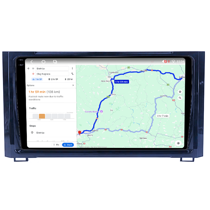 Navigatie dedicata Toyota Sequoia 2014-2018, 8GB RAM 128GB ROM, Octacore, Platforma TS18, Android 14, Display QLED 9", Suporta camera 360", DSP, Carplay&Android Auto, SIM 4G, Ventilator Activ [4]